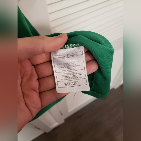 Nike Mexico National Team Jersey Extra Large XL True to Size GREEN 10 - Picture 4 of 6